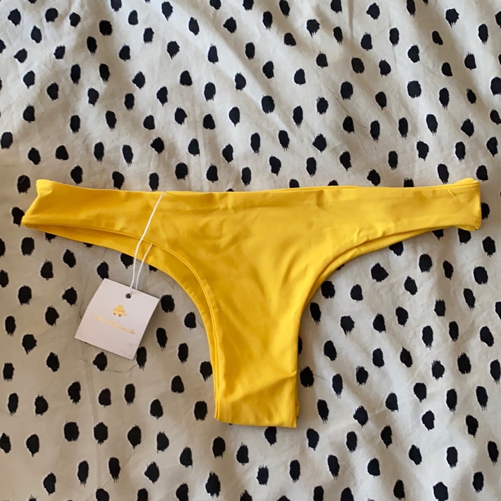 Ama Bikinis Yellow Kamiya Bottom